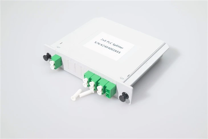 2*8 PLC касета за оптичен сплитер SC APC